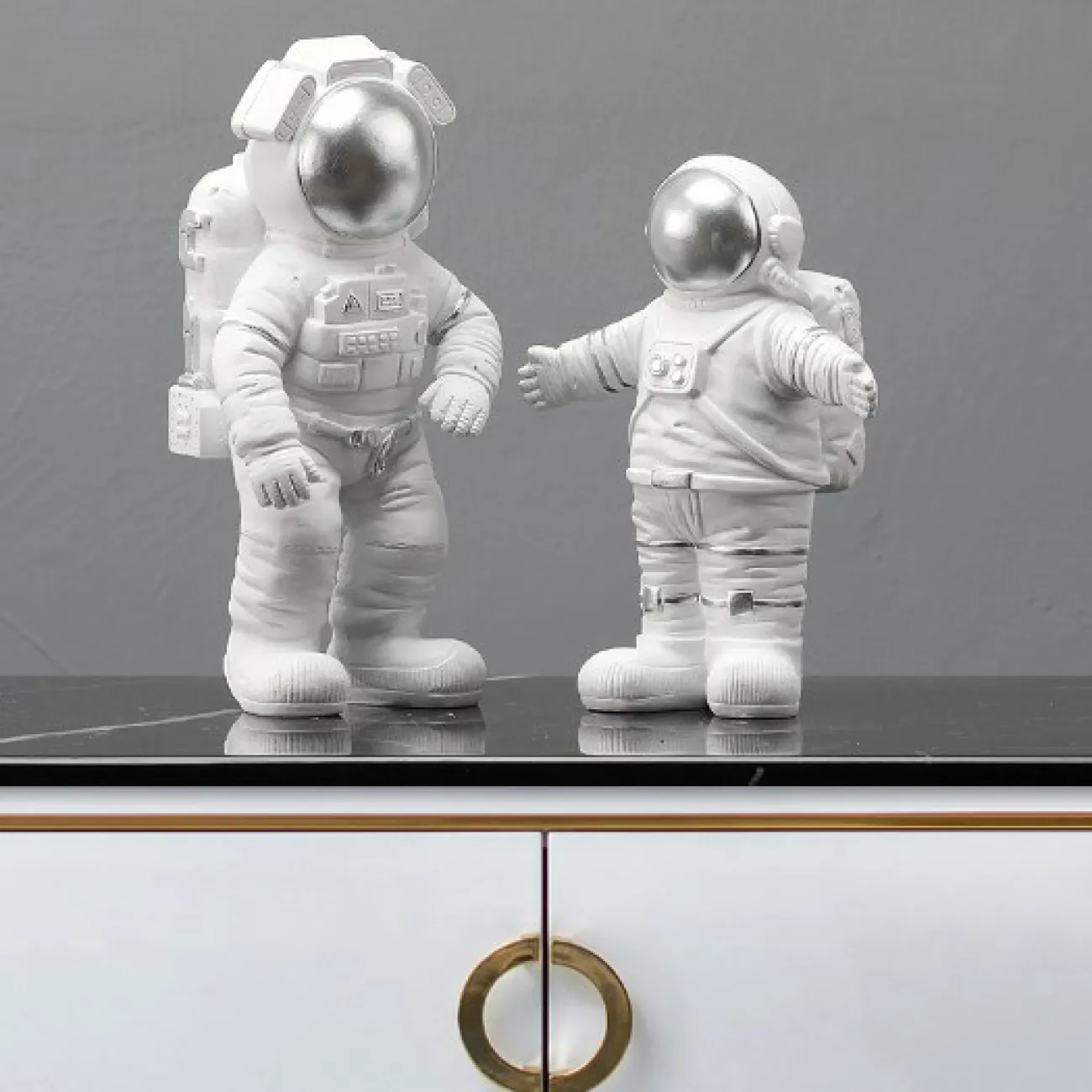 Роскошная статуэтка космонавта для гостиной LaLume DK20399-27