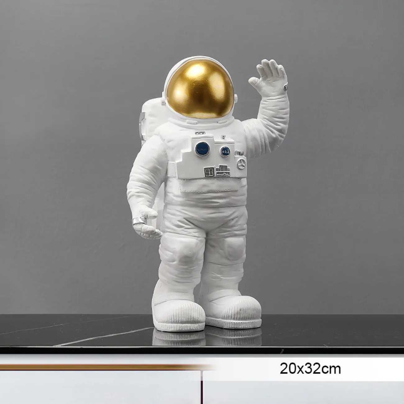 Роскошная статуэтка космонавта для гостиной LaLume DK20399-27