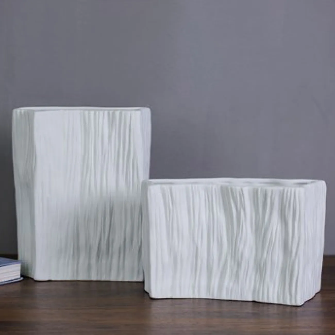 Роскошная низкая декоративная ваза для гостиной LaLume DK20401-27