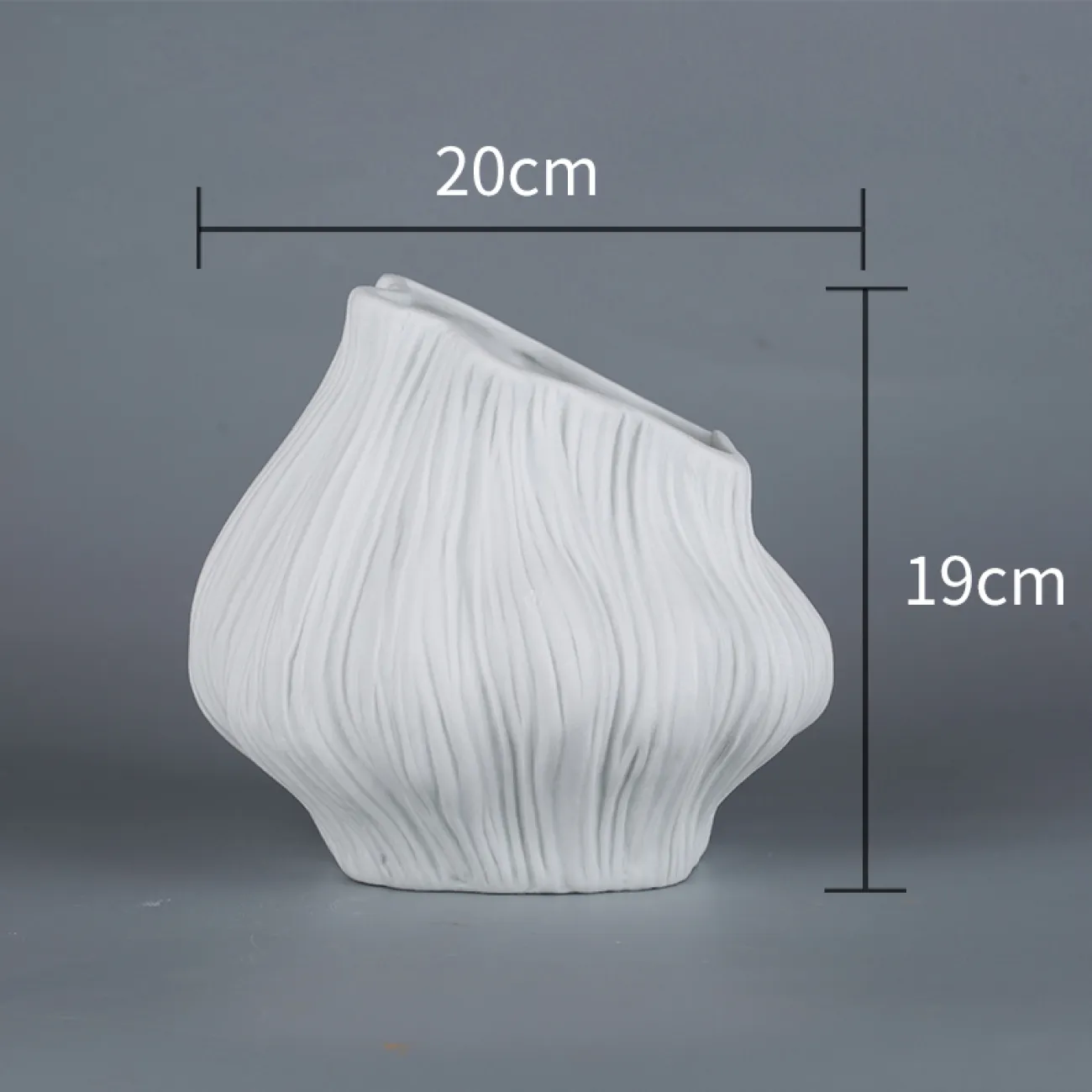 Роскошная низкая декоративная ваза для гостиной LaLume DK20401-27