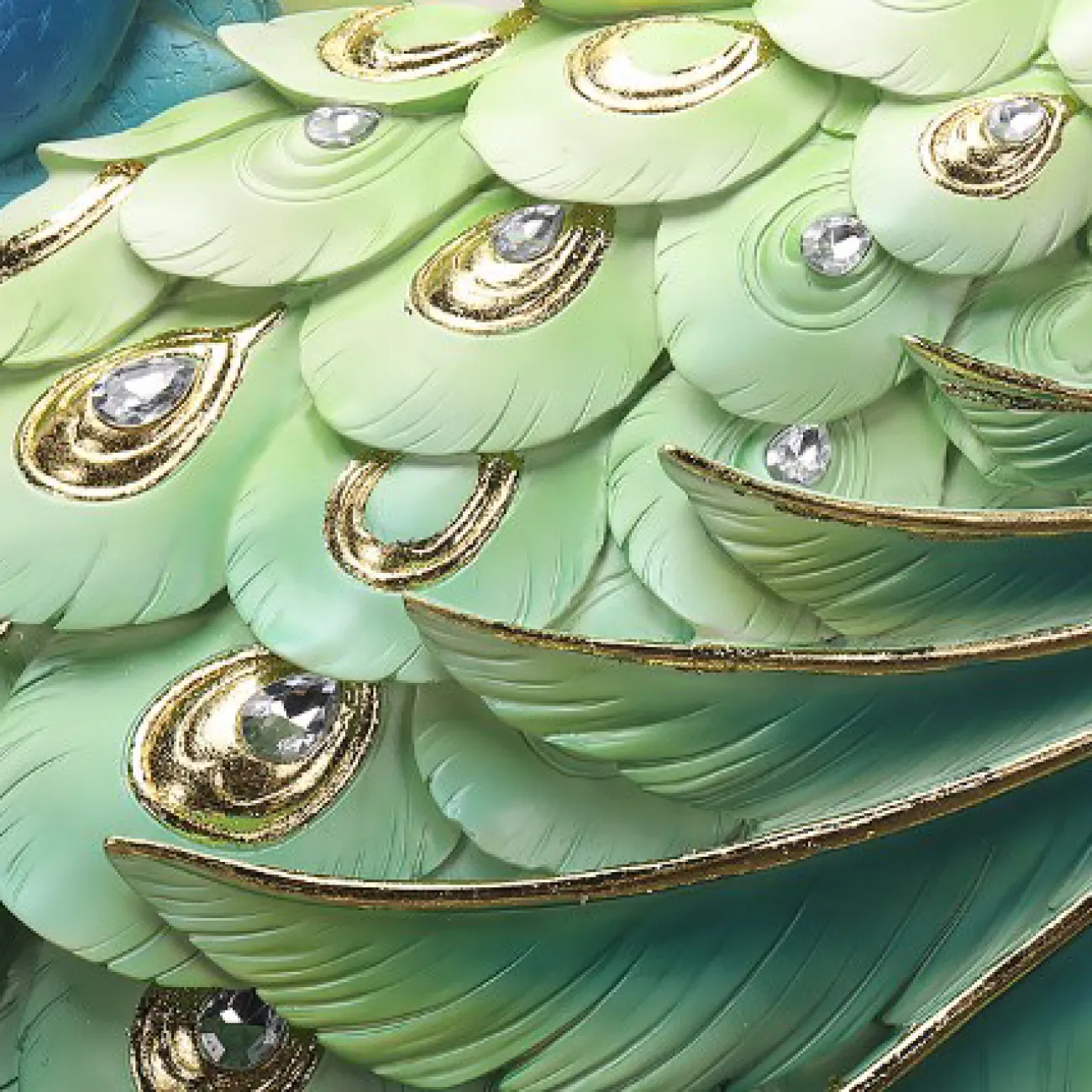 Современный настенный декор с павлином для гостиной LaLume DK20402-27 Современный настенный декор с павлином для гостиной LaLume DK20402-27