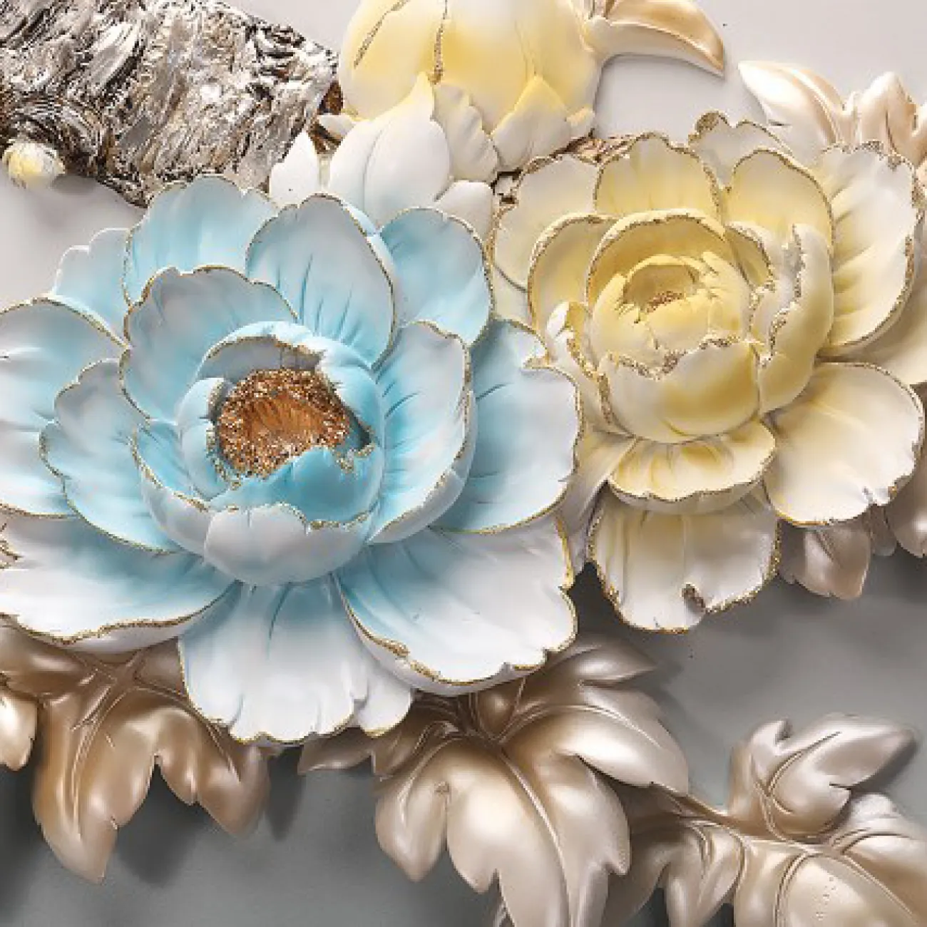 Современный настенный декор с павлином для гостиной LaLume DK20402-27 Современный настенный декор с павлином для гостиной LaLume DK20402-27