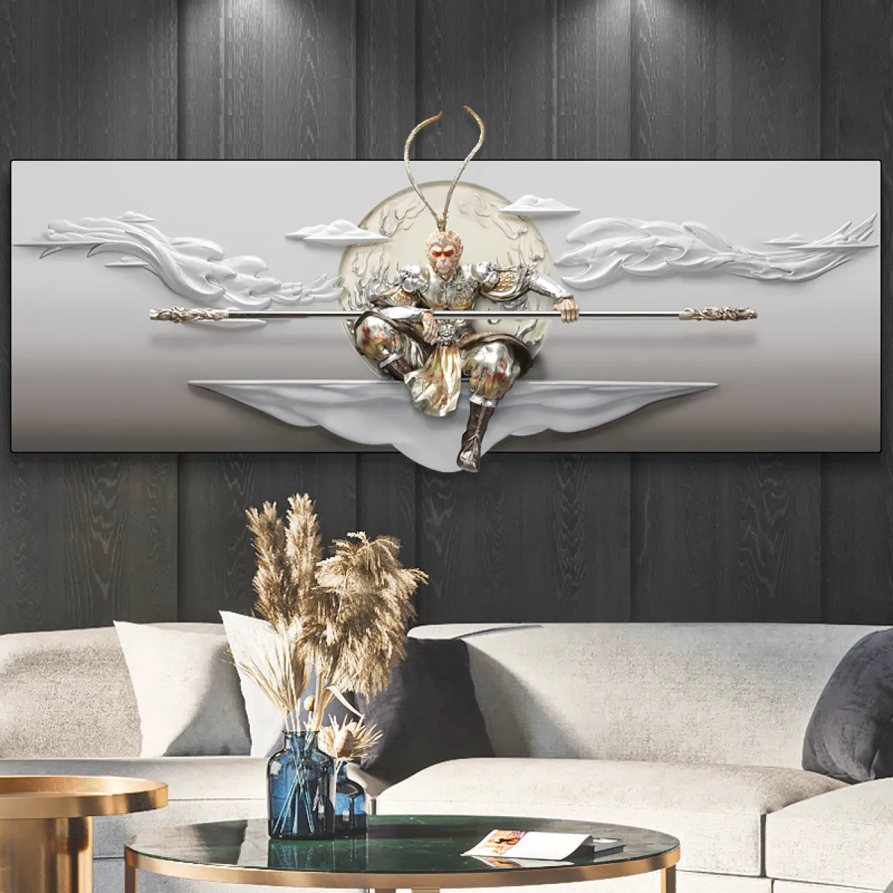 Роскошный настенный декор для гостиной LaLume DK20404-27