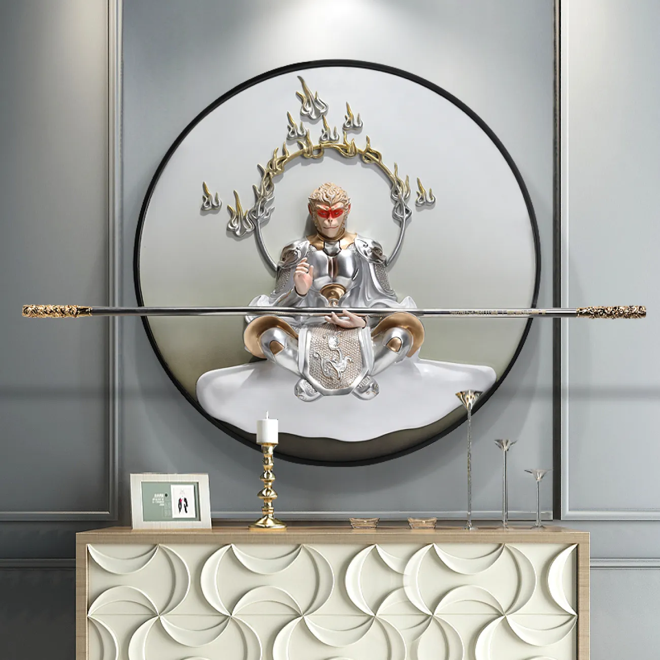 Роскошный настенный декор для гостиной LaLume DK20404-27