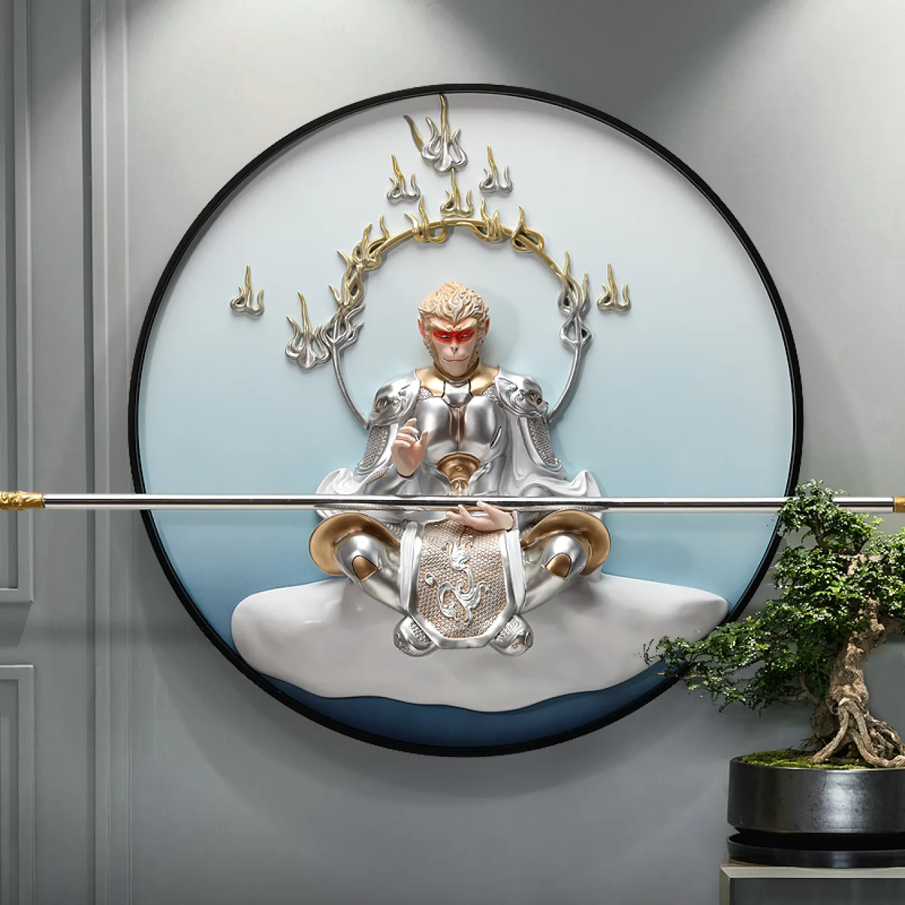 Роскошный настенный декор для гостиной LaLume DK20404-27