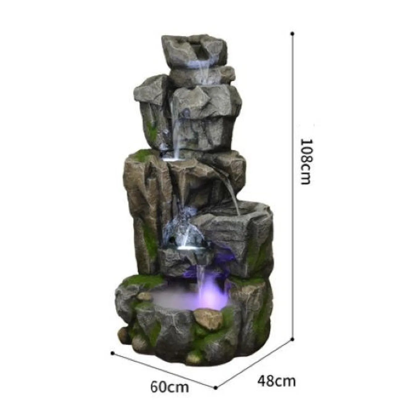 Архитектурный дизайнерский фонтан DK20435-23 ручной работы в современном и простом стиле Архитектурный дизайнерский фонтан DK20435-23 ручной работы в современном и простом стиле