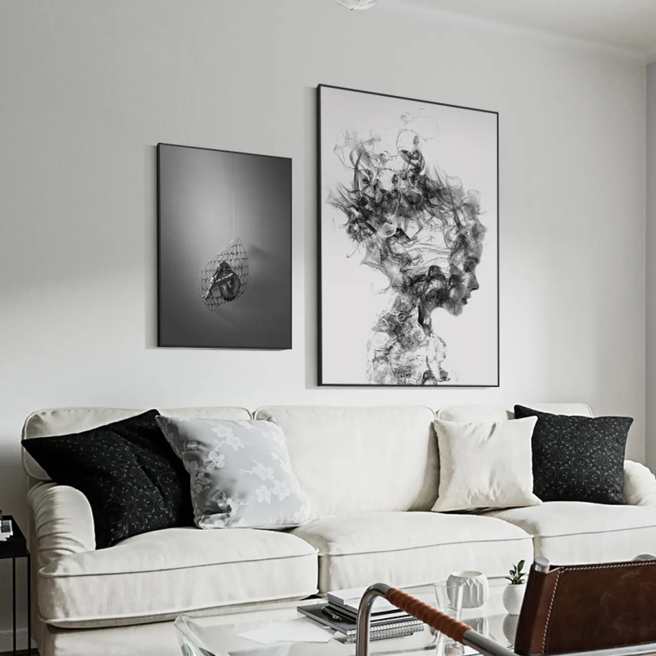 Великолепная минималистичная художественная настенная картина в Скандинавском стиле LaLume DK20785-23