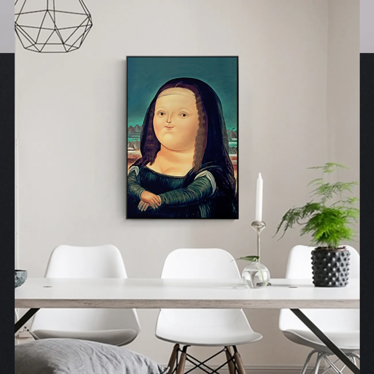 Роскошная минималистичная настенная картина для гостиной в Скандинавском стиле LaLume DK20786-23