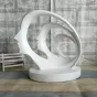 Дизайнерская статуэтка тройное лицо