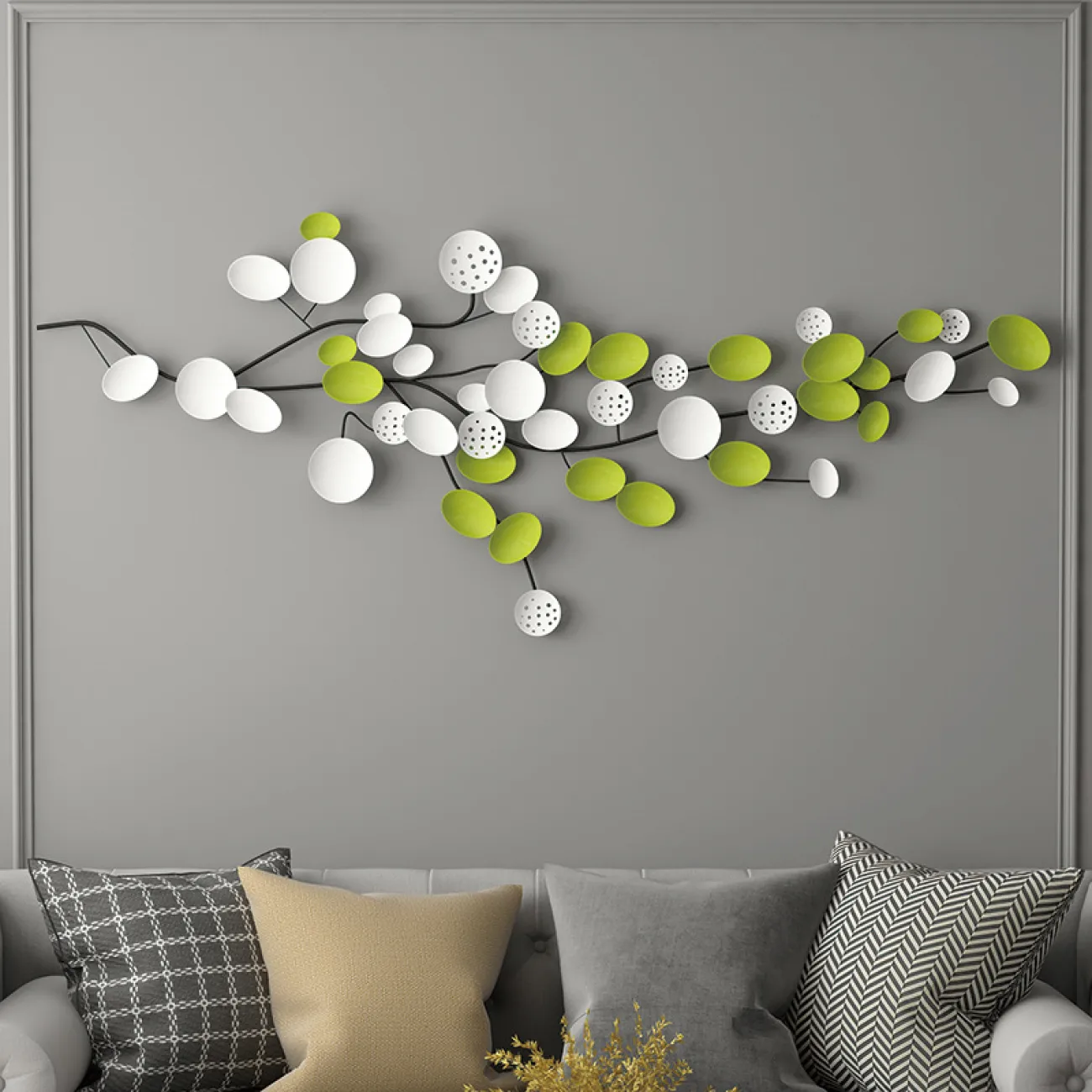 Современный дизайнерский настенный декор LaLume DK20410-23