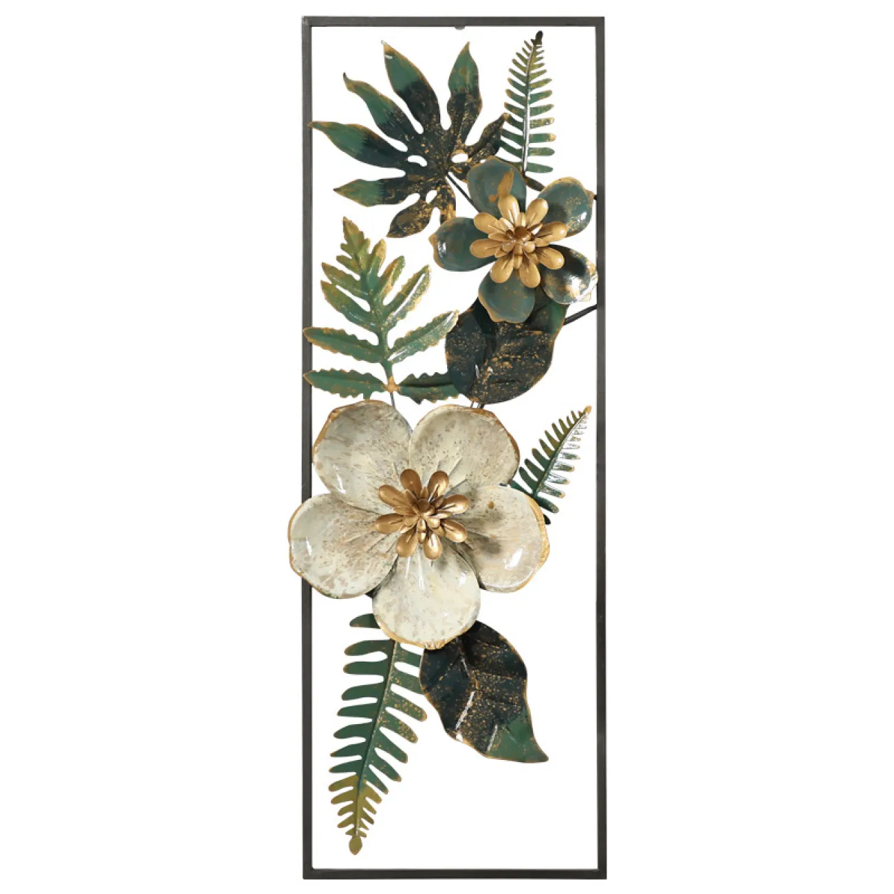 Современный настенный декор в форме листьев LaLume DK20412-23 Современный настенный декор в форме листьев LaLume DK20412-23