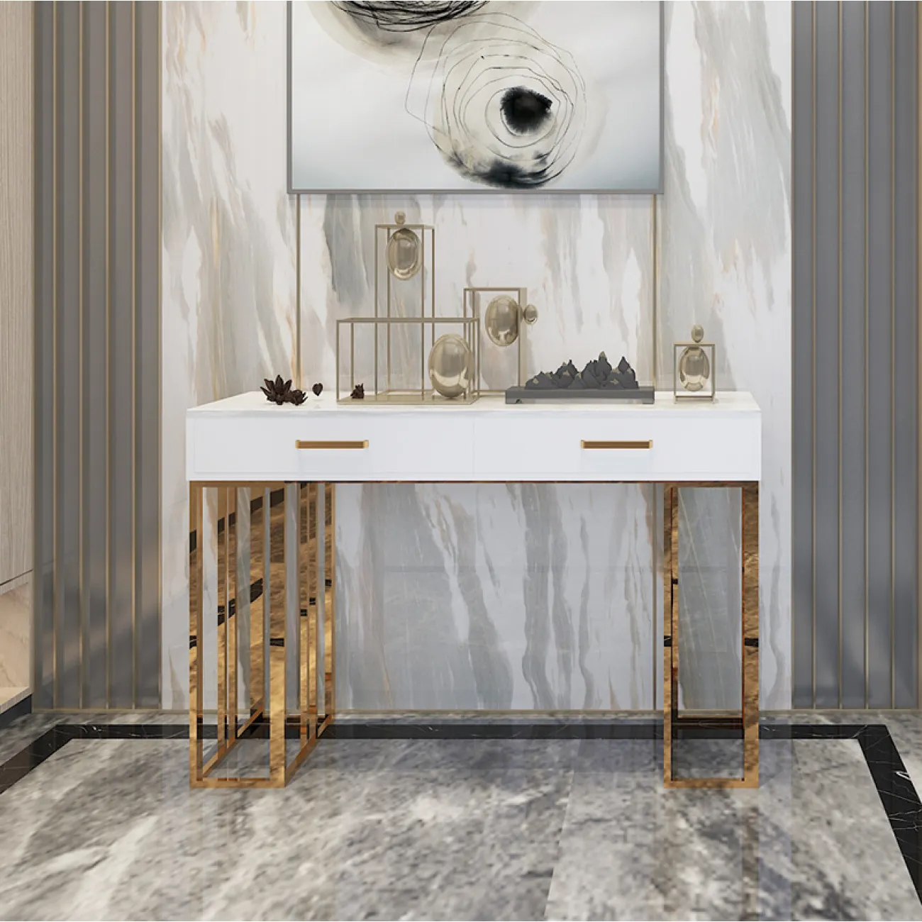 Современный минималистичный стол для гостиной LaLume ST20413-23