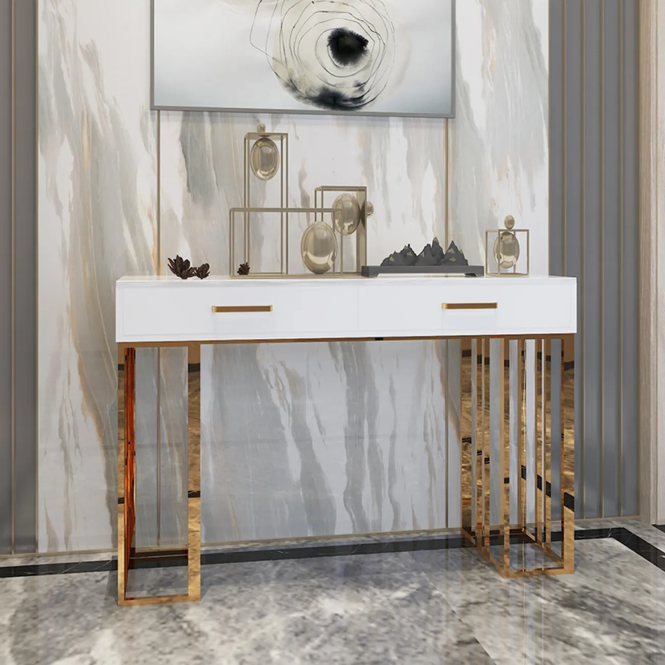 Современный минималистичный стол для гостиной LaLume ST20413-23