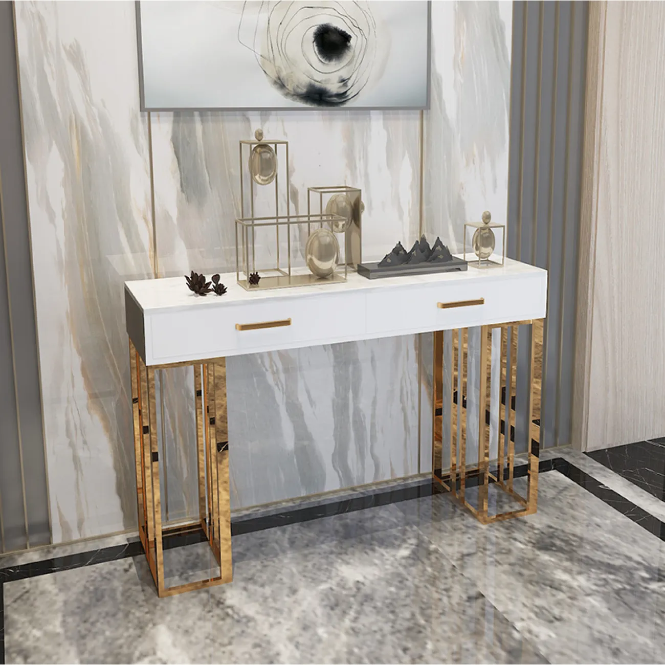 Современный минималистичный стол для гостиной LaLume ST20413-23