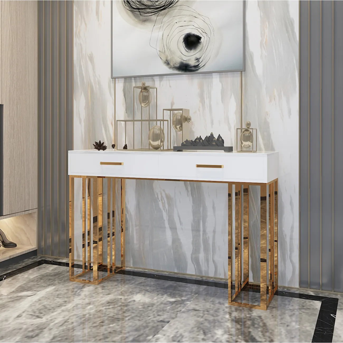 Современный минималистичный стол для гостиной LaLume ST20413-23