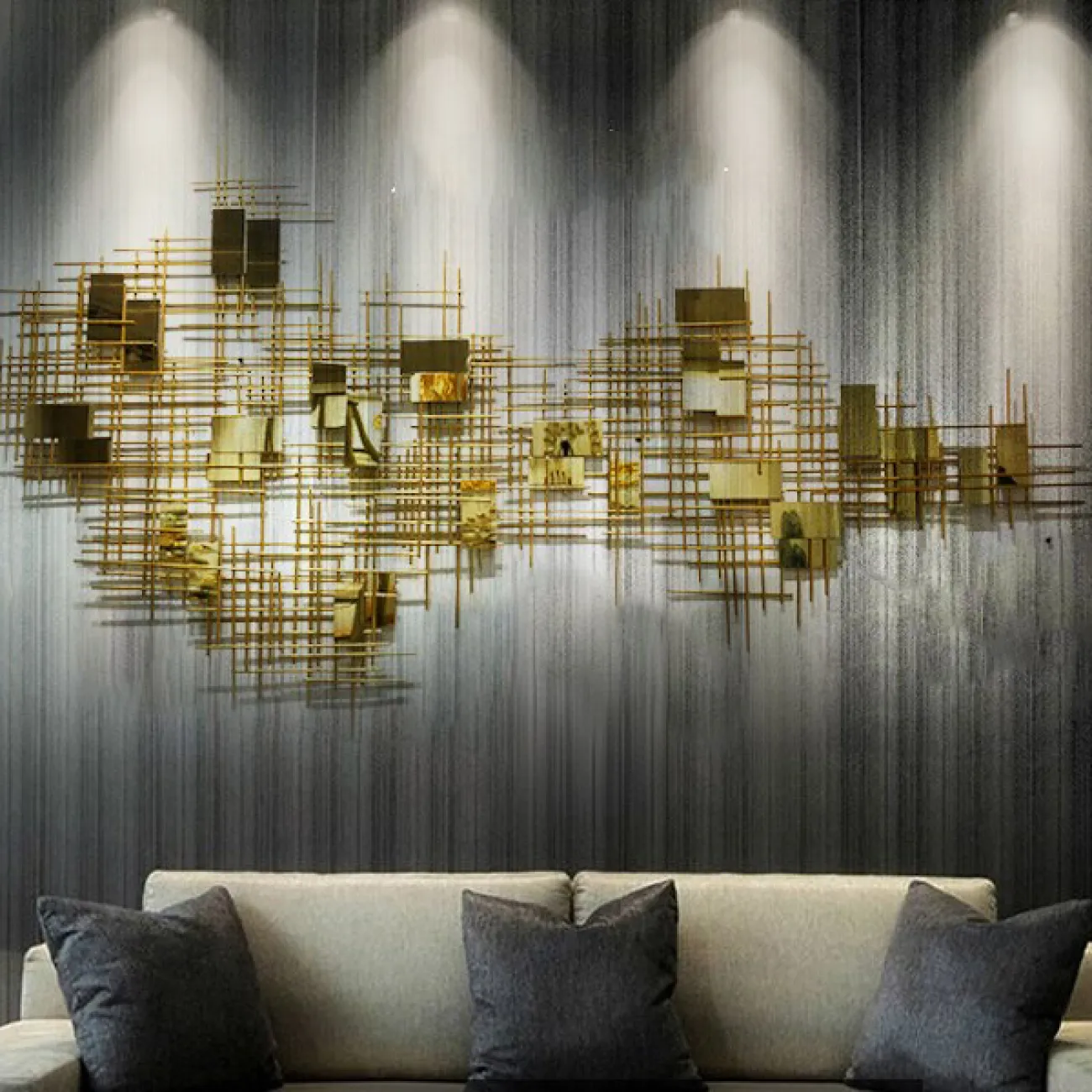 Современный дизайнерский настенный декор LaLume DK20415-23 Современный дизайнерский настенный декор LaLume DK20415-23