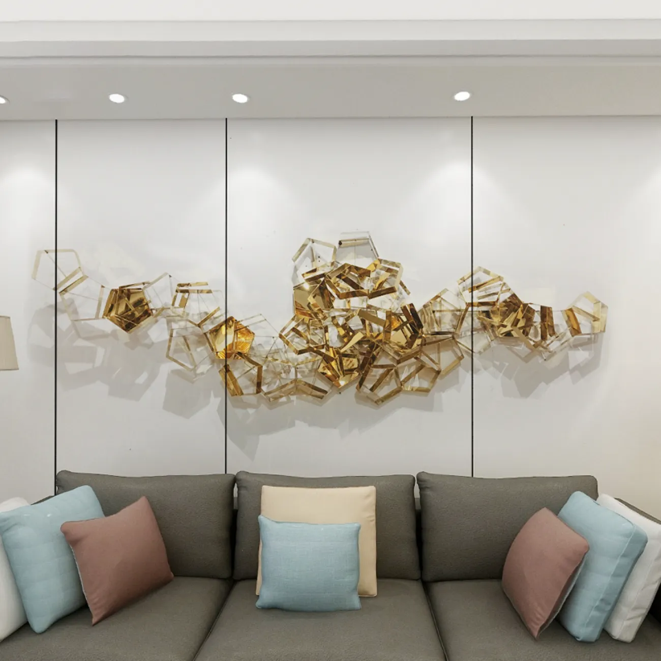 Современный дизайнерский настенный декор LaLume DK20416-23 Современный дизайнерский настенный декор LaLume DK20416-23