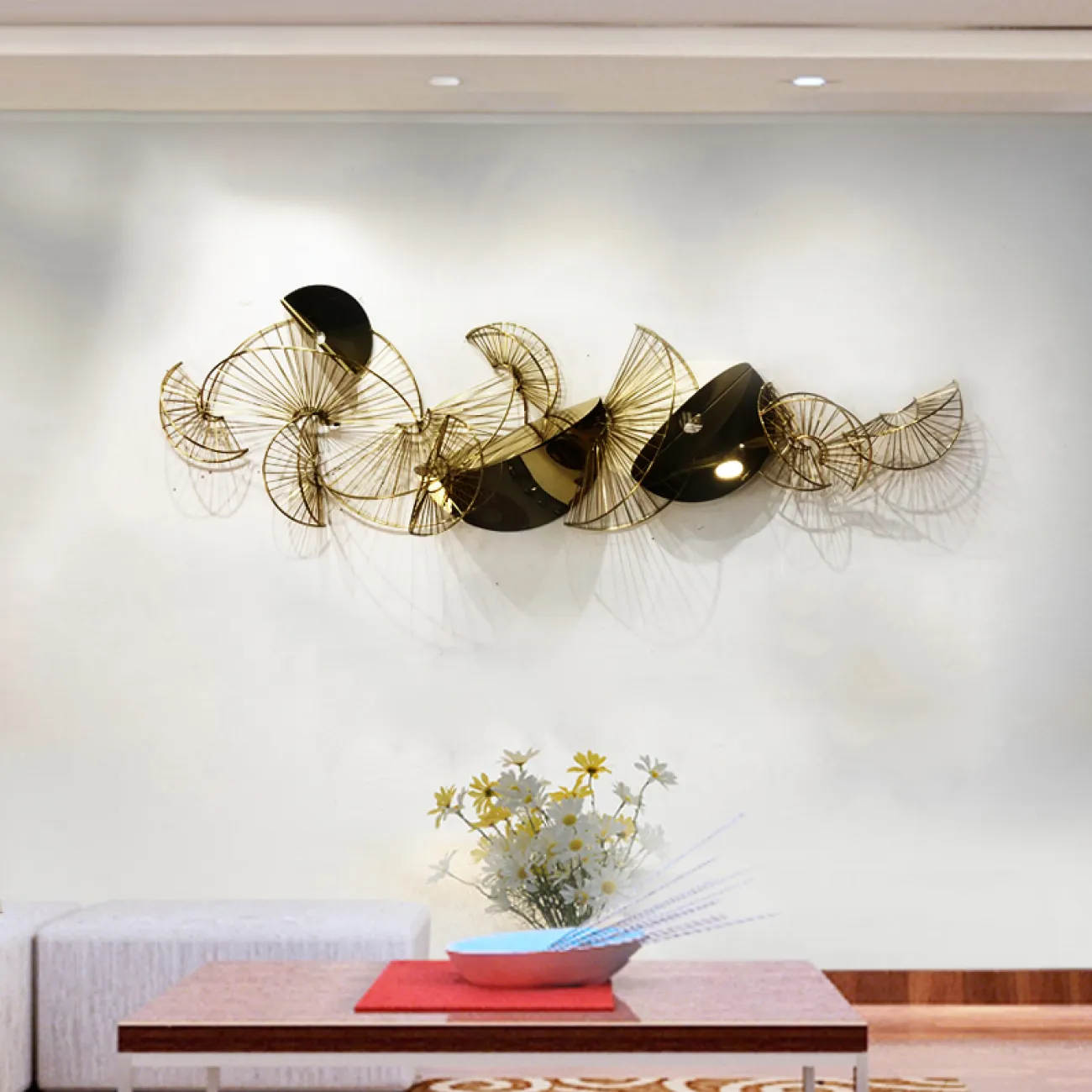 Современный дизайнерский настенный декор LaLume DK20417-23