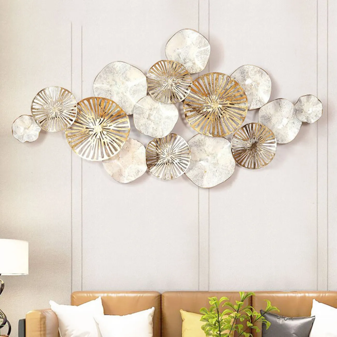 Дизайнерский настенный декор для гостиной LaLume DK20419-23 Дизайнерский настенный декор для гостиной LaLume DK20419-23