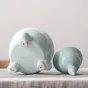 Керамическая чайница в восточном стиле LaLume DK20420-23