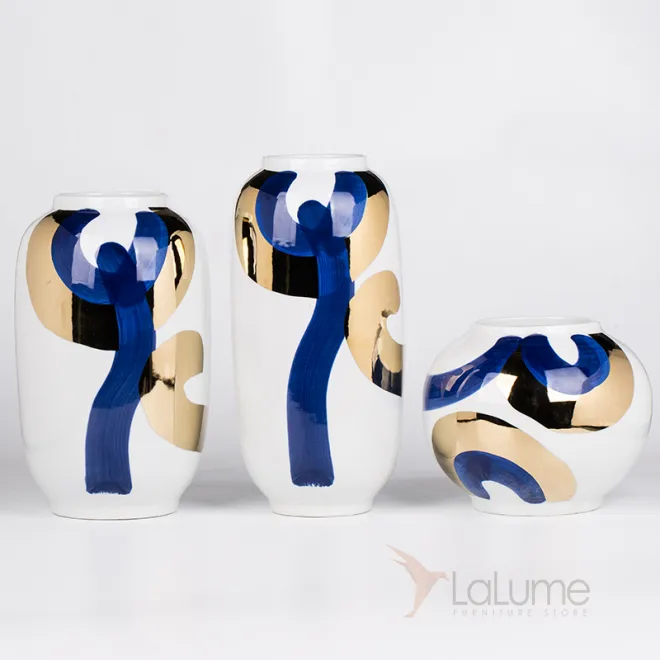 Керамическая ваза LaLume DK20422-23