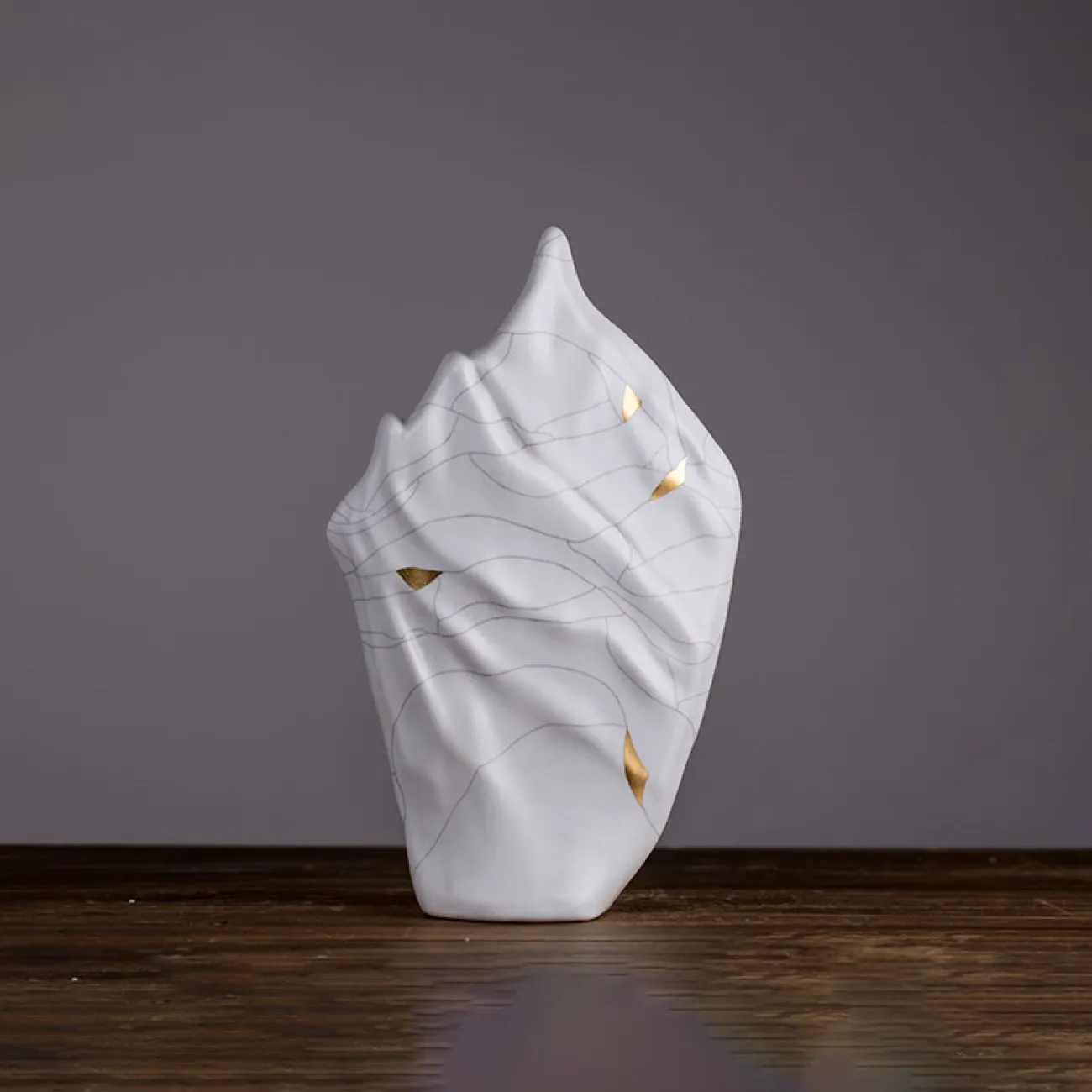 Керамическая ваза для цветов в гостиную LaLume DK20424-23