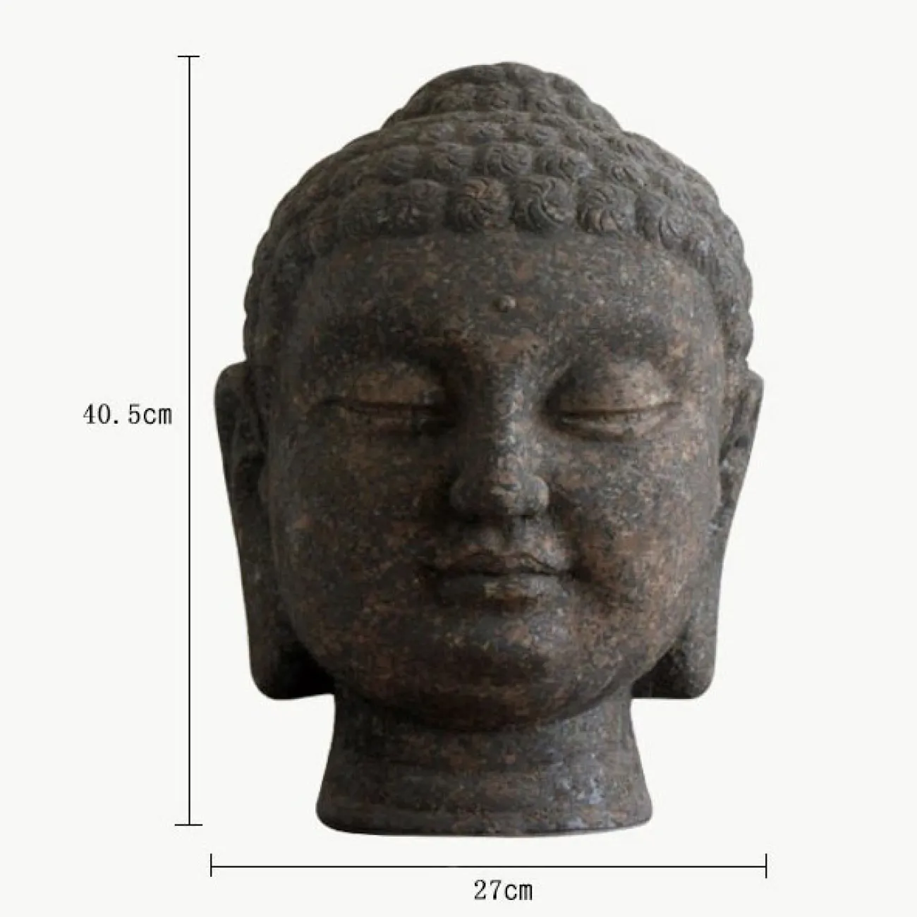 Керамическая голова будды для гостиной LaLume DK20427-23