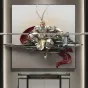 Современный трёхмерный настенный декор LaLume DK20443-23