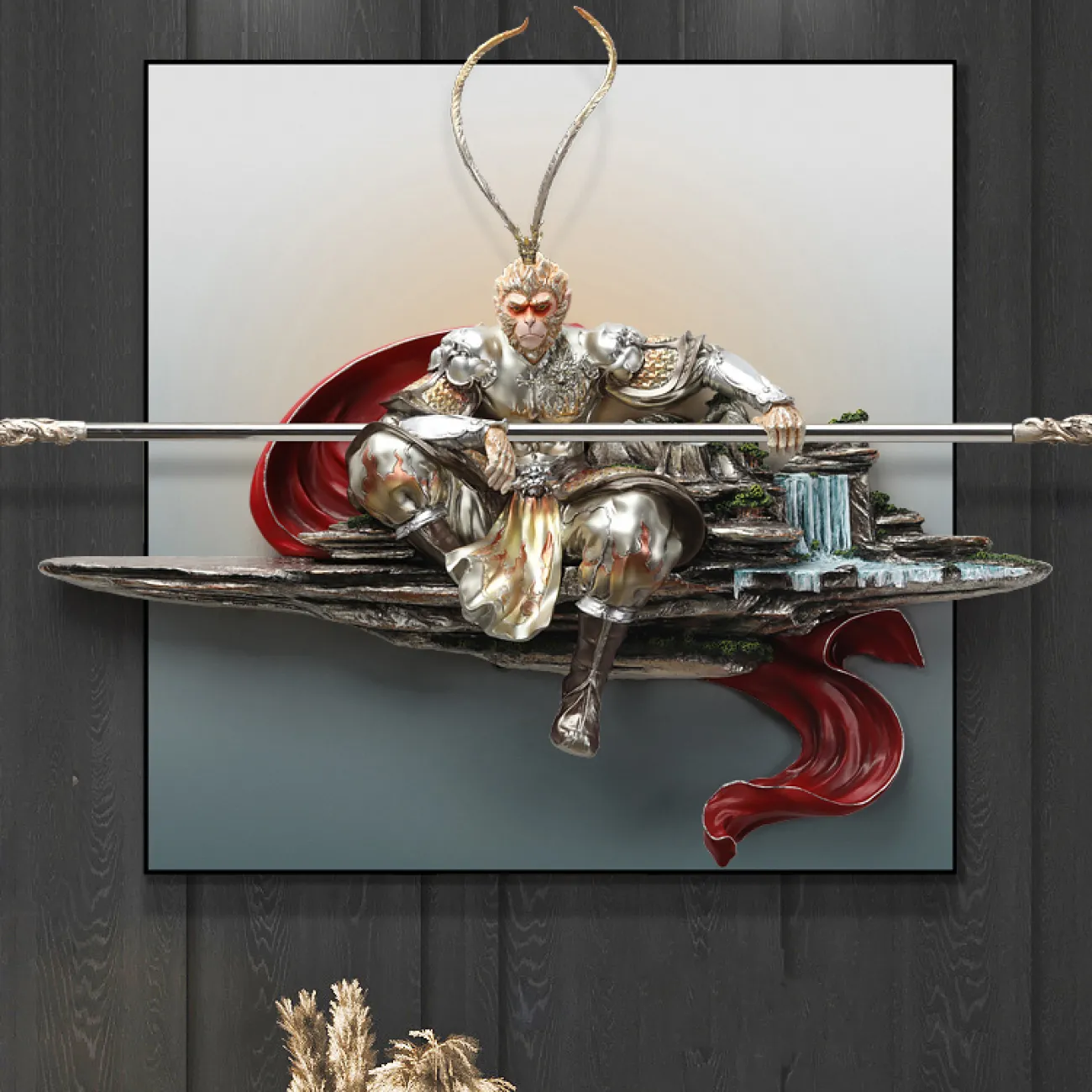 Современный трёхмерный настенный декор LaLume DK20443-23 Современный трёхмерный настенный декор LaLume DK20443-23