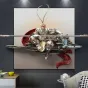 Современный трёхмерный настенный декор LaLume DK20443-23