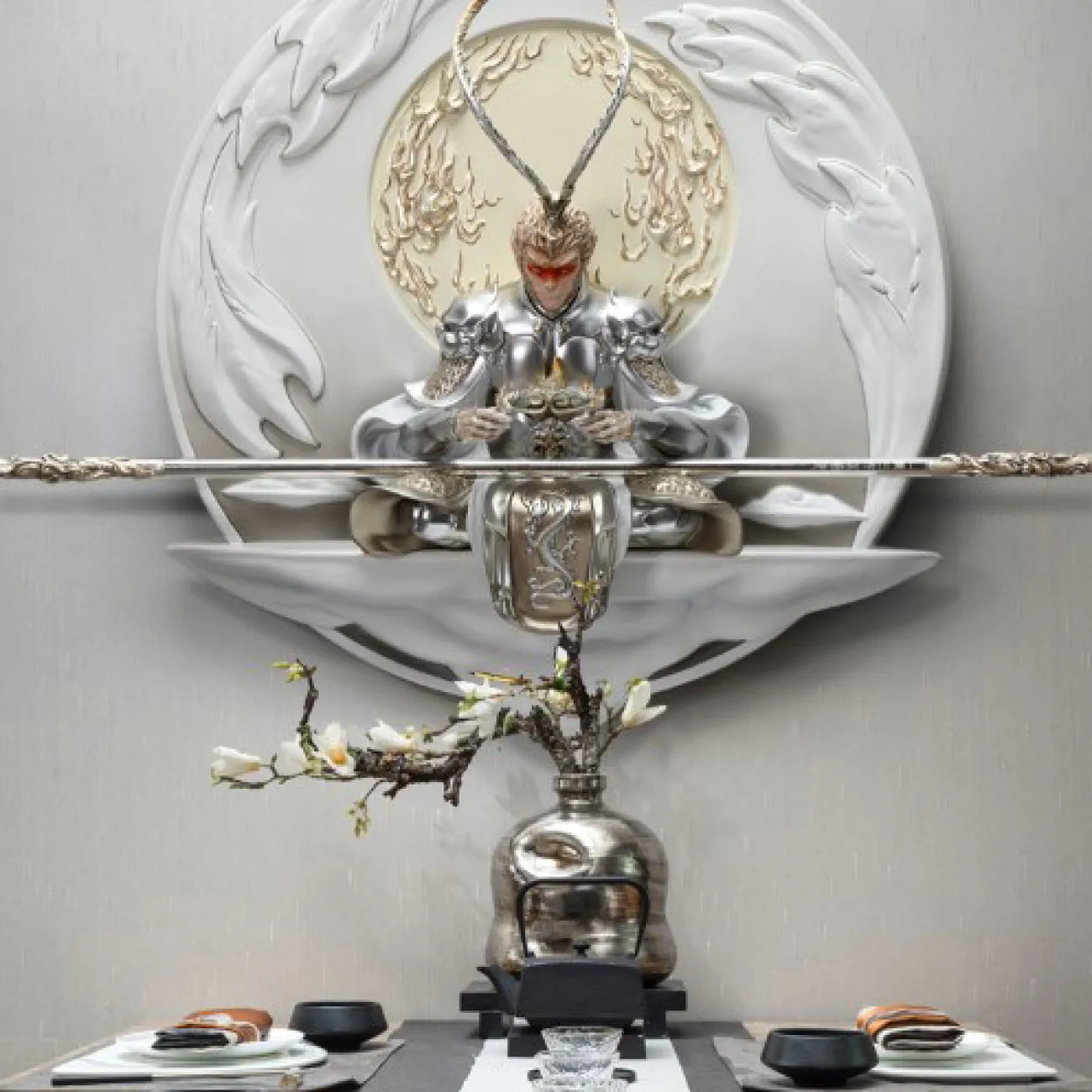 Современный трёхмерный настенный декор LaLume DK20444-23