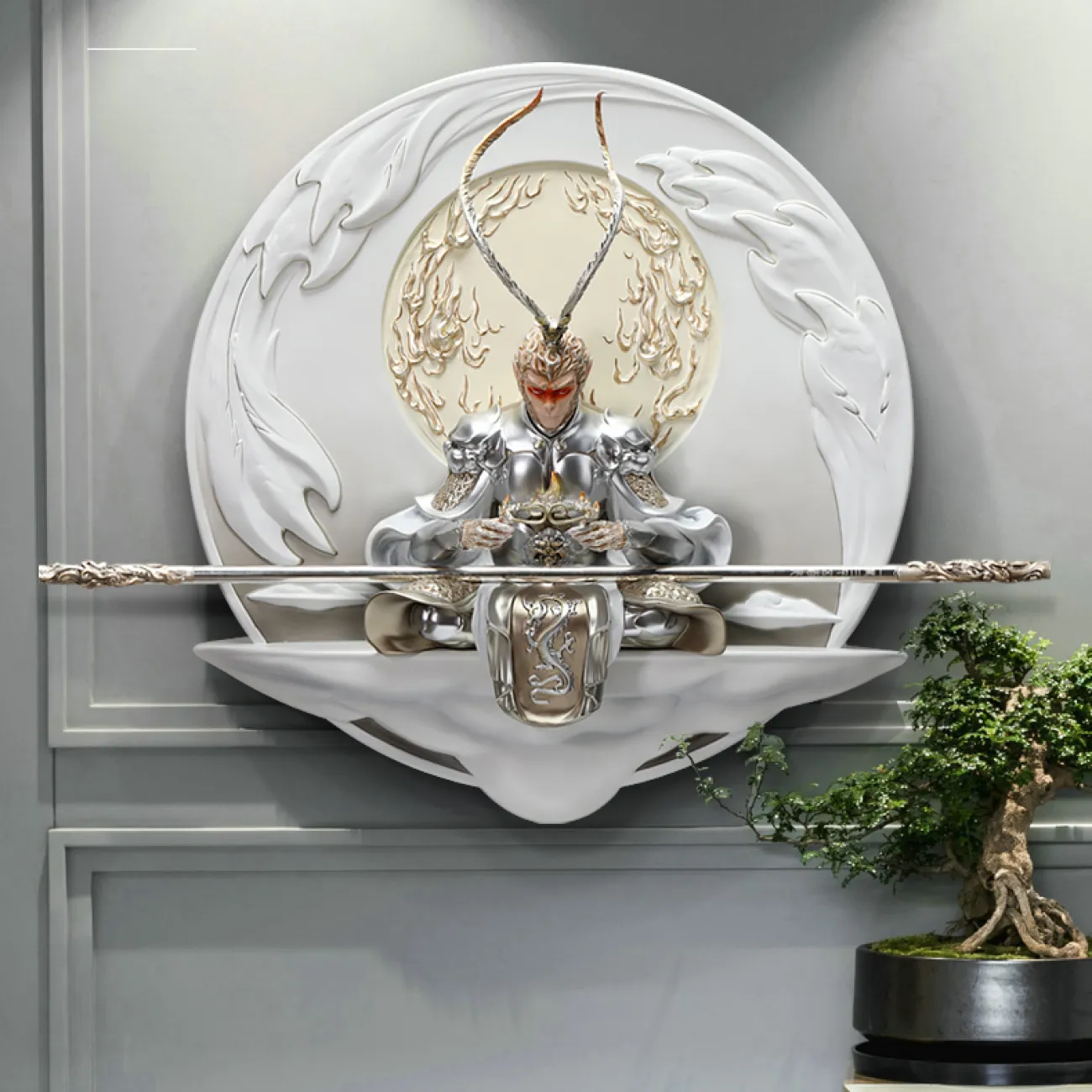 Современный трёхмерный настенный декор LaLume DK20444-23