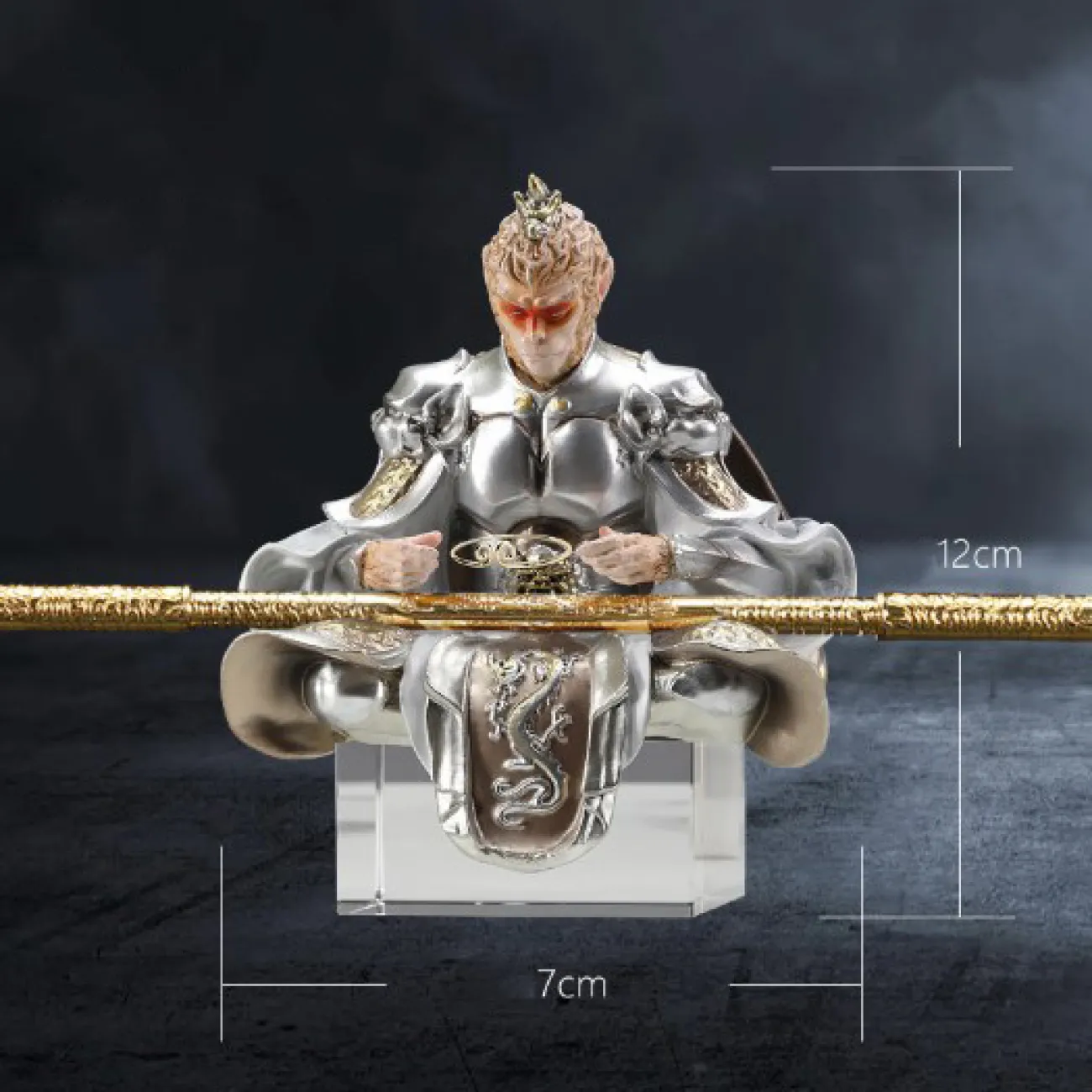 Современная детальная статуэтка короля обезьян LaLume DK20445-23