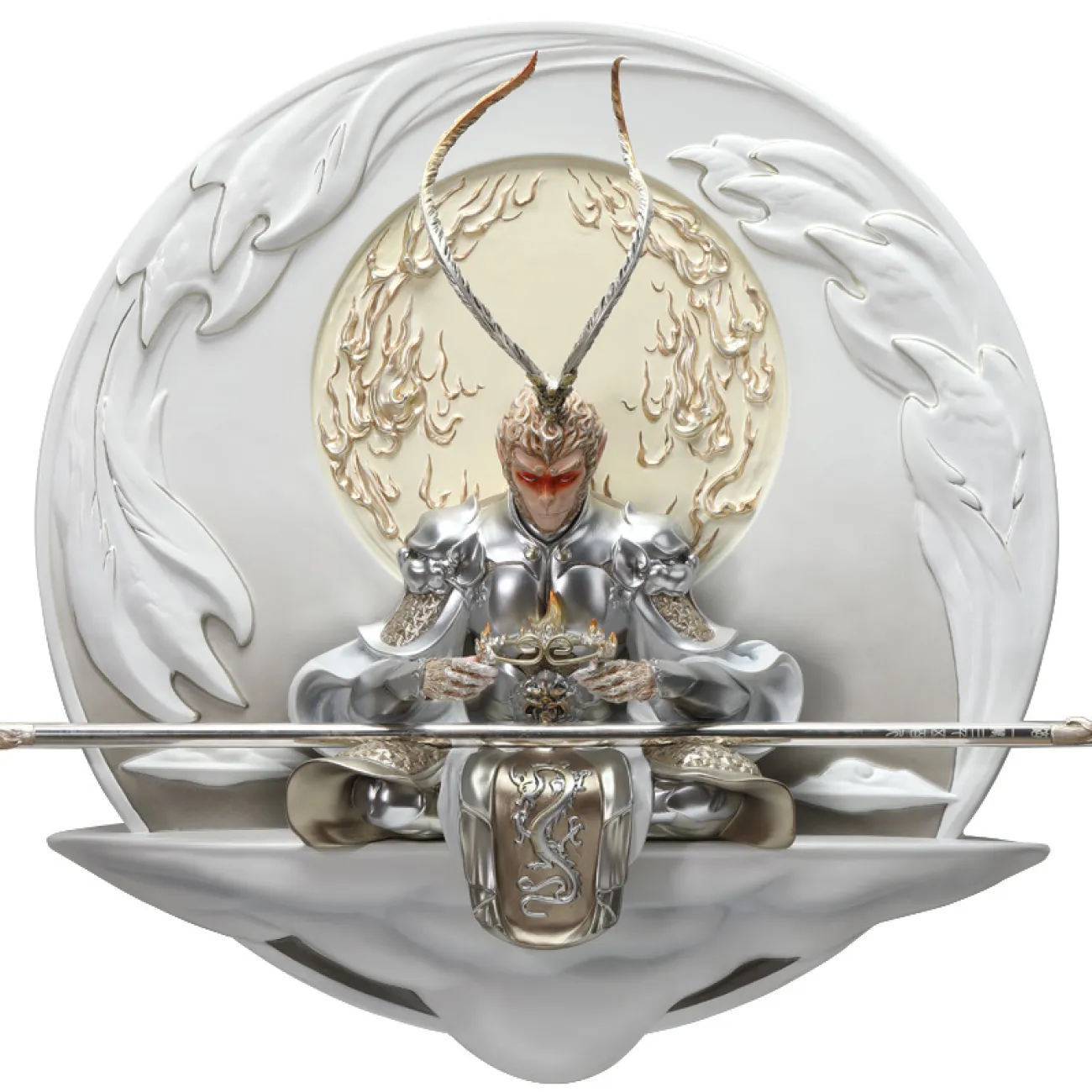 Раскошный трёхмерный настенный декор короля обезьян LaLume DK20447-23