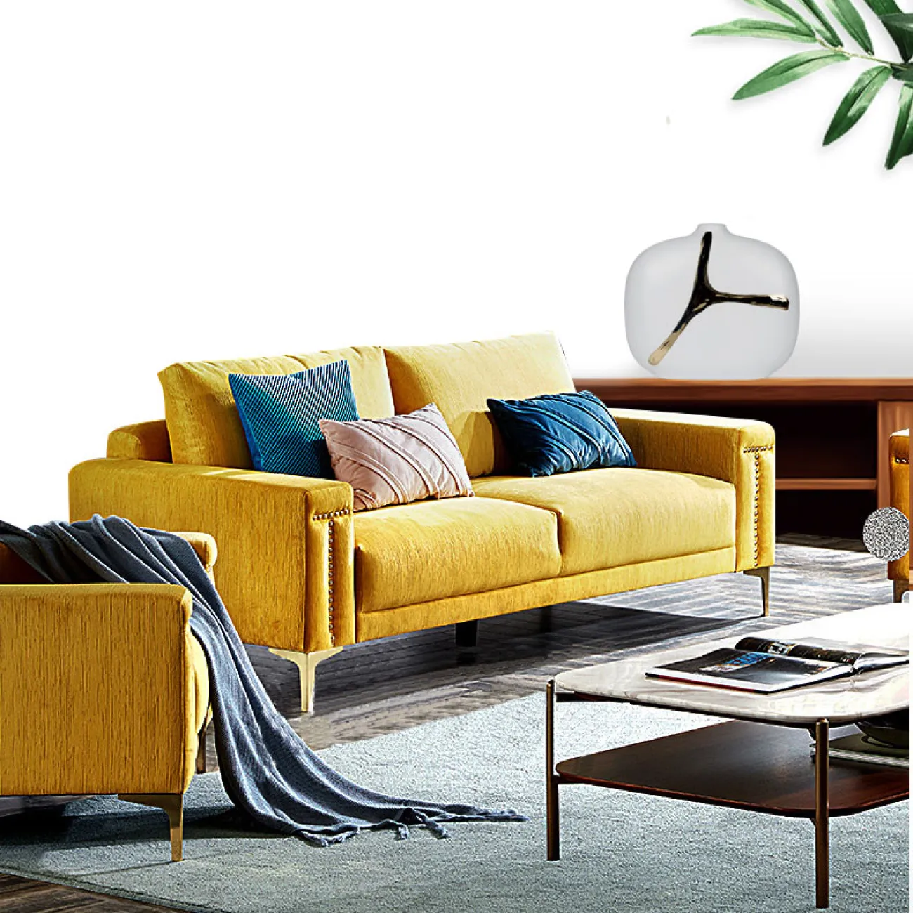 Роскошная декоративная ваза для гостиной LaLume DK20463-23