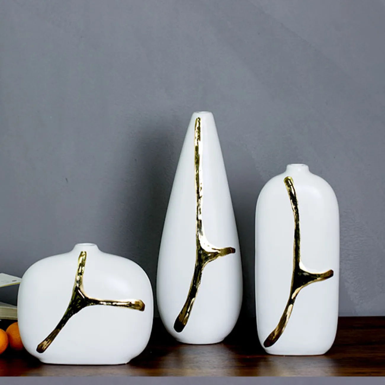 Роскошная декоративная ваза для гостиной LaLume DK20463-23