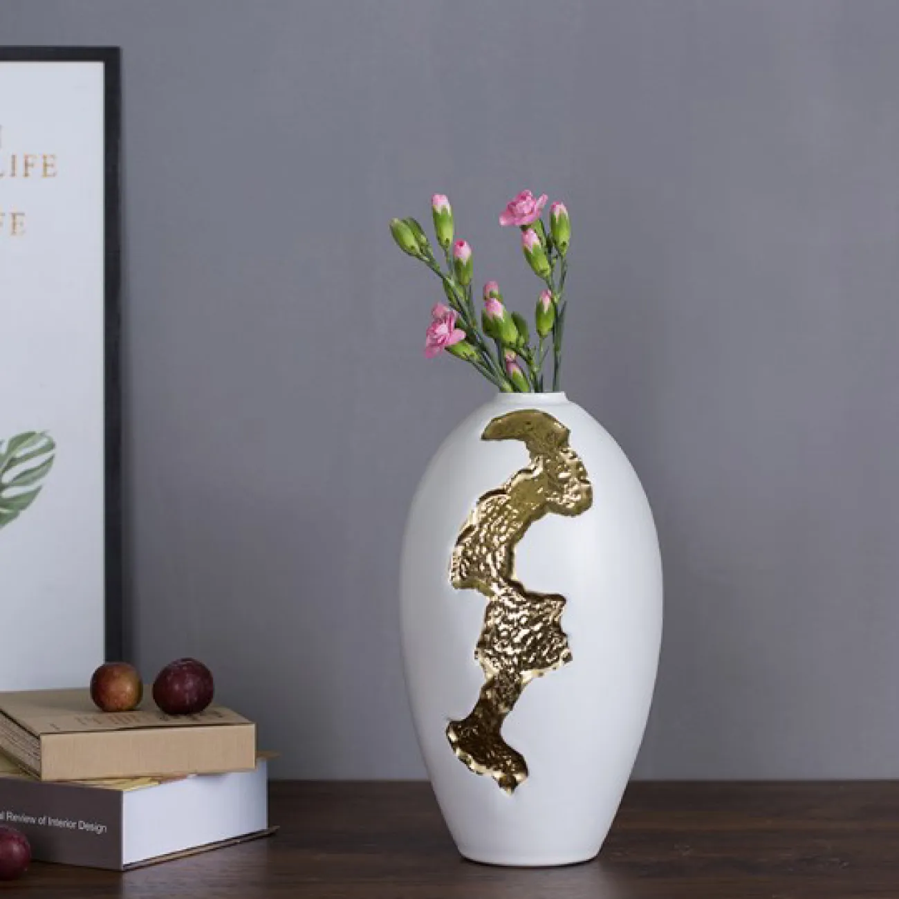 Роскошная декоративная ваза для гостиной LaLume DK20464-23