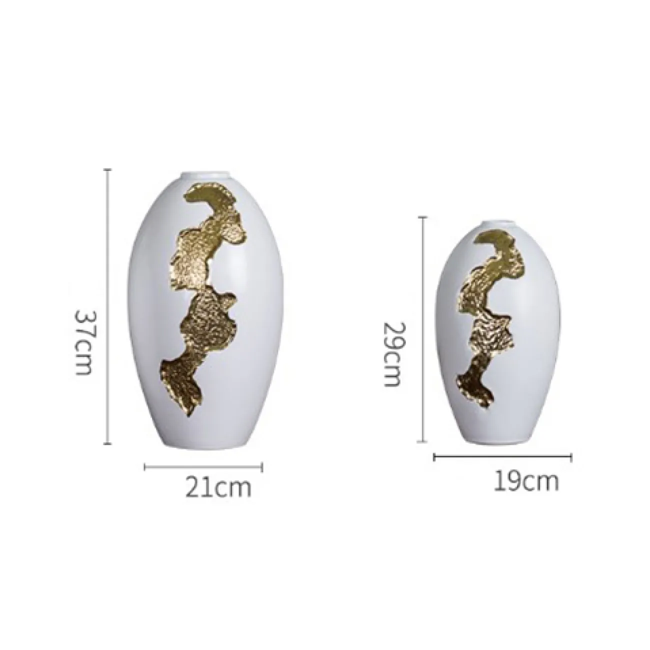 Роскошная декоративная ваза для гостиной LaLume DK20464-23