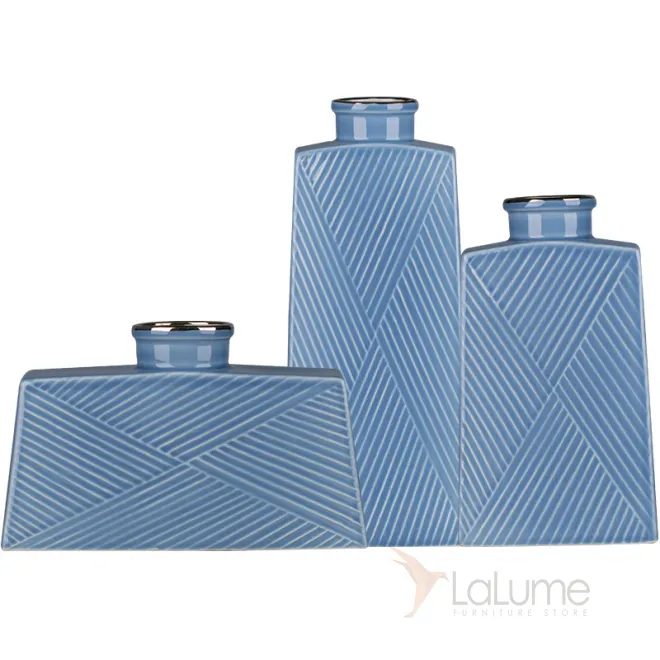Квадратная ваза LaLume DK20465-23