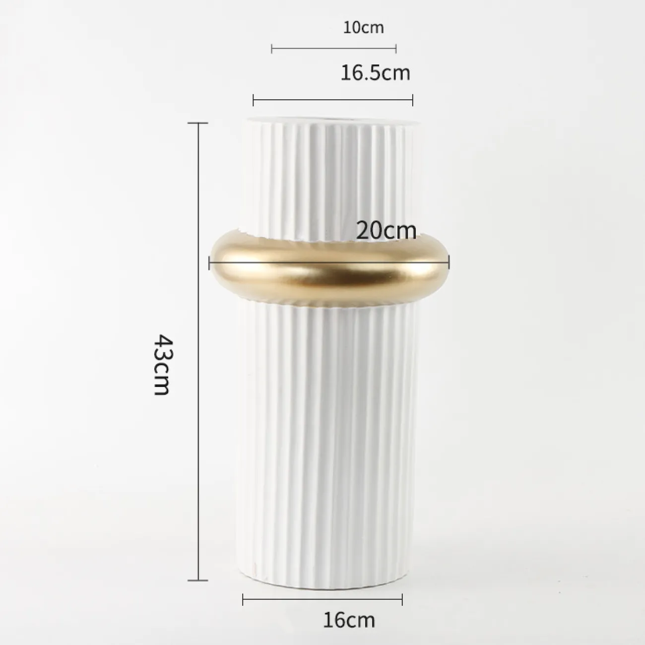 Роскошная декоративная ваза для гостиной LaLume DK20466-23 Роскошная декоративная ваза для гостиной LaLume DK20466-23