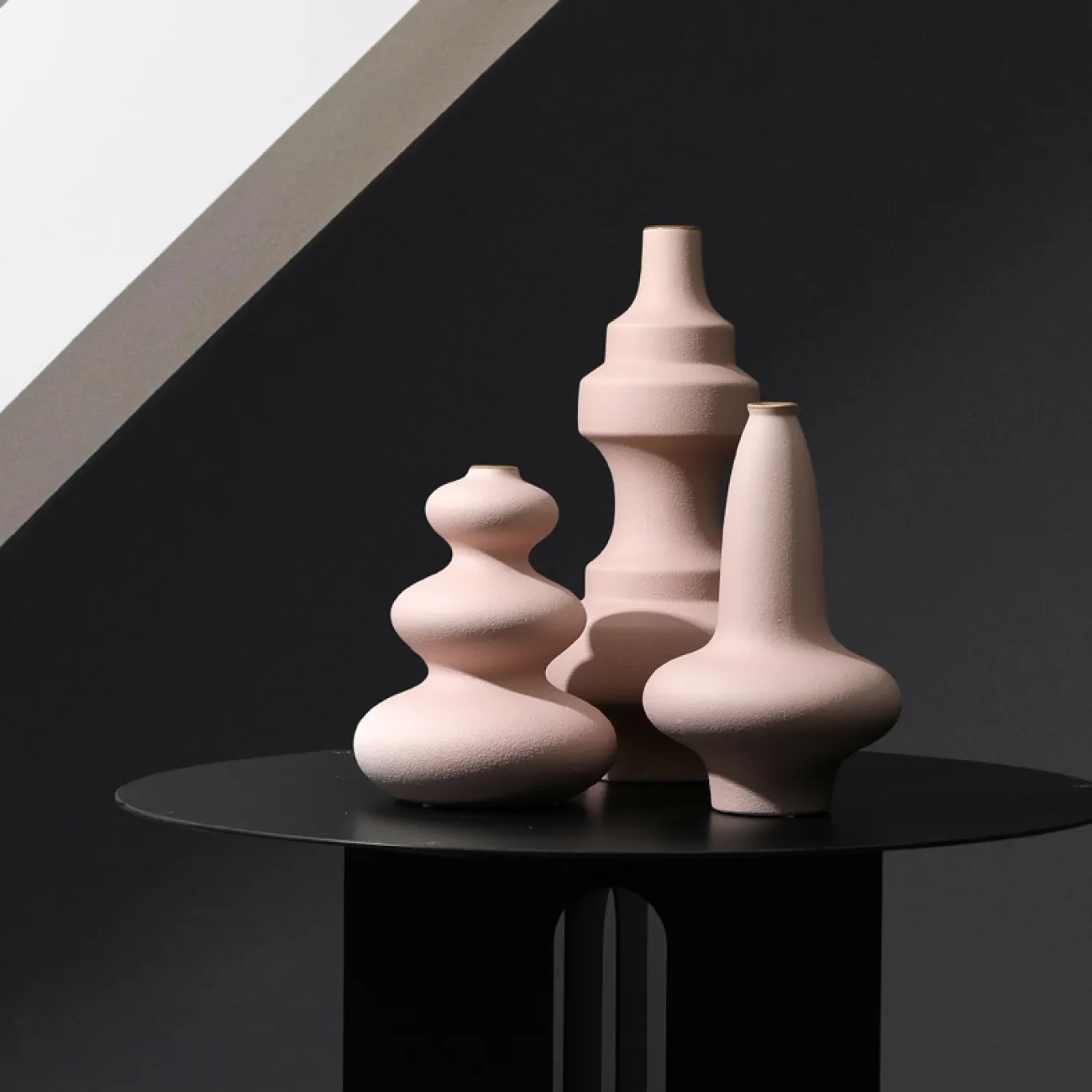 Скандинавская декоративная ваза с узким горлом для гостиной LaLume DK20472-23