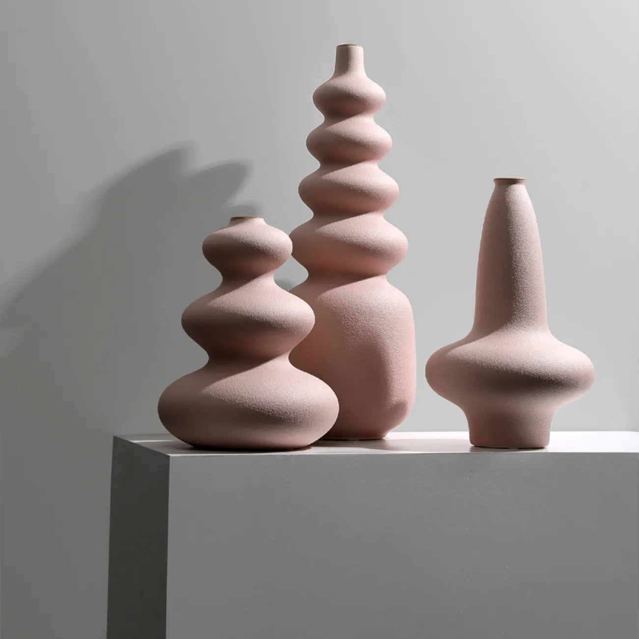 Скандинавская декоративная ваза с узким горлом для гостиной LaLume DK20472-23