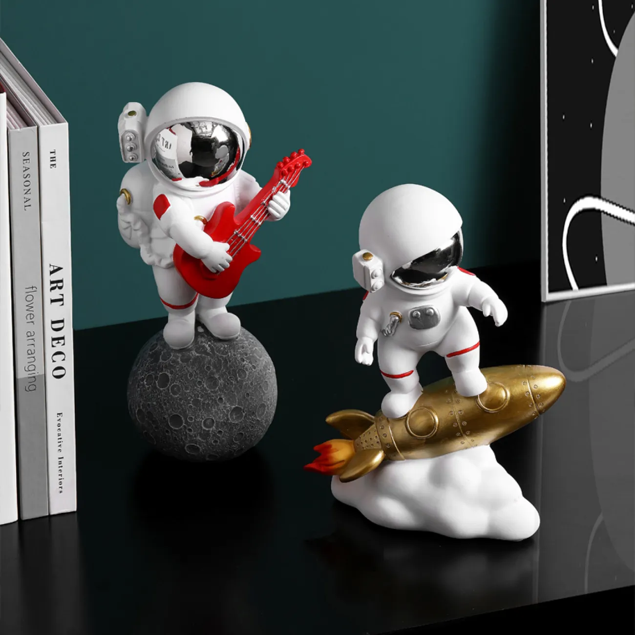 Креативная декоративная статуэтка космонавта для гостиной LaLume DK20474-23