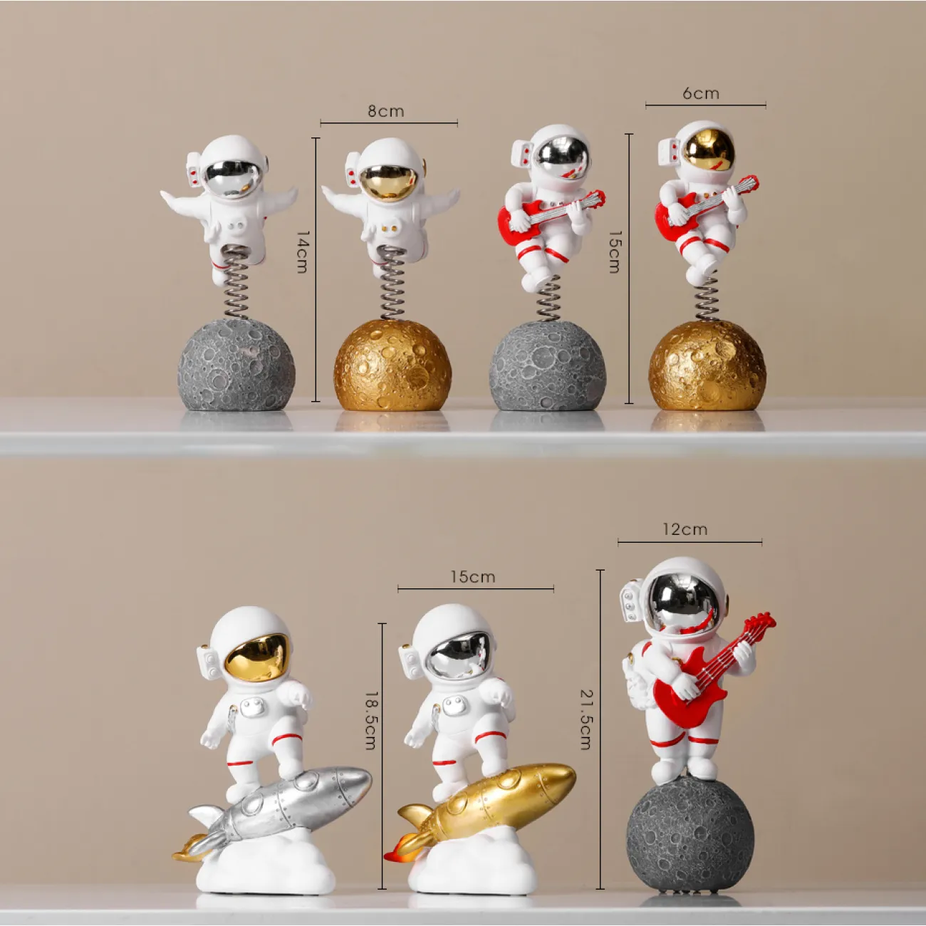 Креативная декоративная статуэтка космонавта для гостиной LaLume DK20474-23