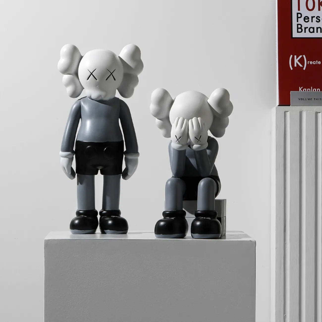 Необычная декоративная статуэтка в мультяшном стиле для гостиной LaLume DK20475-23 Необычная декоративная статуэтка в мультяшном стиле для гостиной LaLume DK20475-23