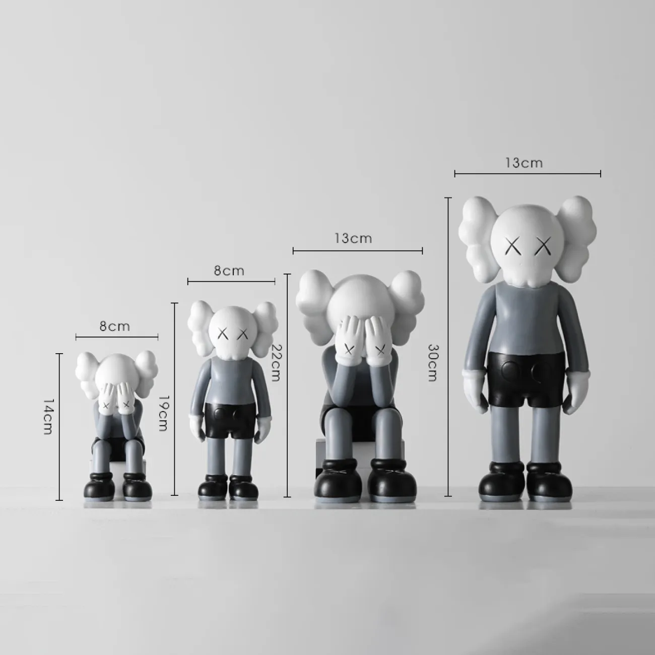 Необычная декоративная статуэтка в мультяшном стиле для гостиной LaLume DK20475-23 Необычная декоративная статуэтка в мультяшном стиле для гостиной LaLume DK20475-23