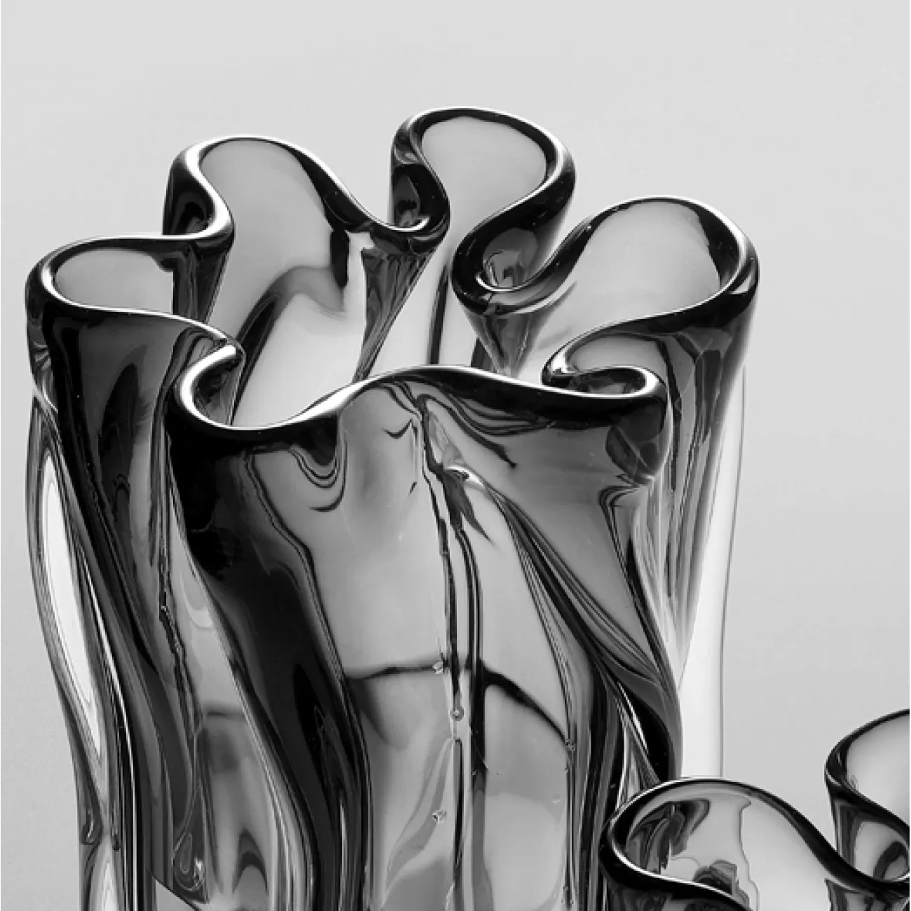 Креативная стеклянная ваза для гостиной в Скандинавском стиле LaLume DK20480-23 Креативная стеклянная ваза для гостиной в Скандинавском стиле LaLume DK20480-23