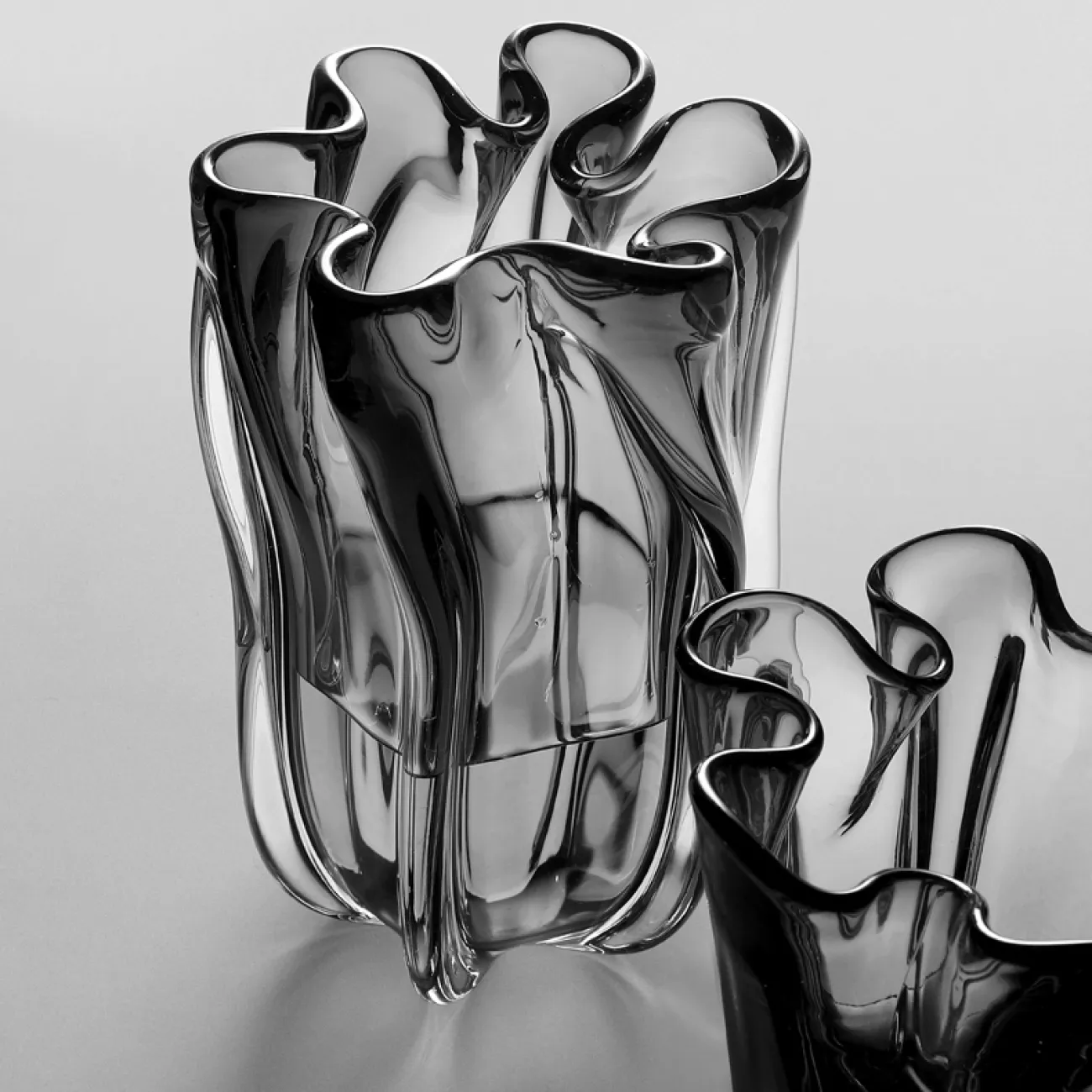 Креативная стеклянная ваза для гостиной в Скандинавском стиле LaLume DK20480-23 Креативная стеклянная ваза для гостиной в Скандинавском стиле LaLume DK20480-23