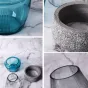 Дизайнерская стеклянная ваза для гостиной в Современном стиле LaLume DK20485-23