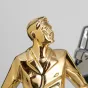 Простая минималистичная абстрактная настольная статуэтка человека для гостиной LaLume DK20490-23